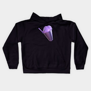 3D Lavender Milkshake! Kids Hoodie